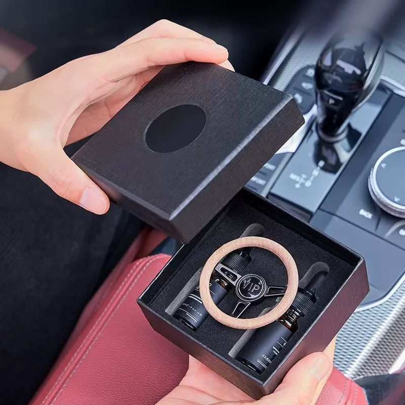 【TAI AUTO】方向盤造型機甲滴油香薰 A191