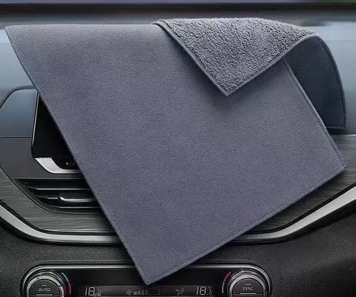 【TAI AUTO】麂皮珊瑚絨毛巾 A26