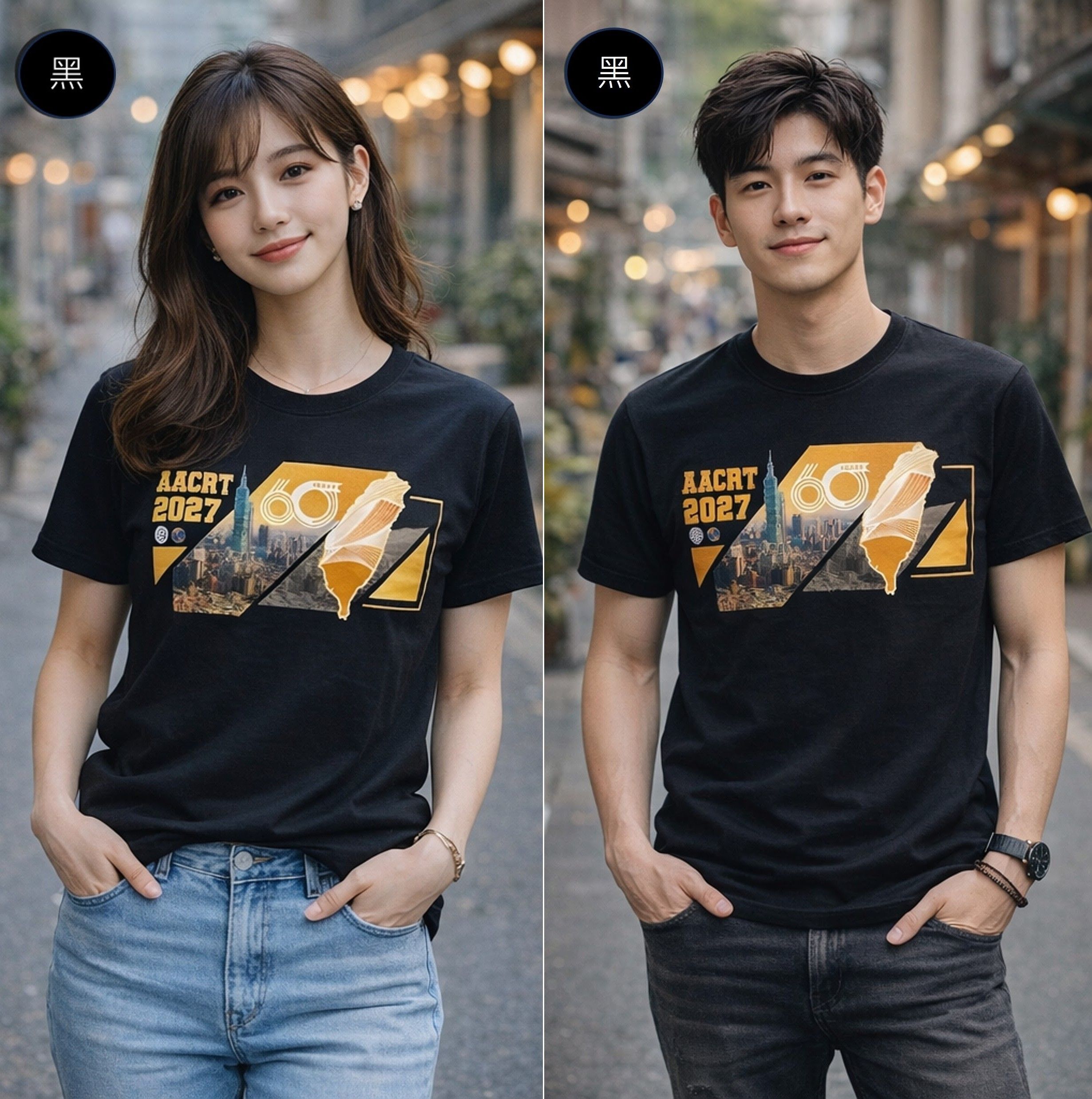 AACRT宣傳紀念T-shirt—黑色