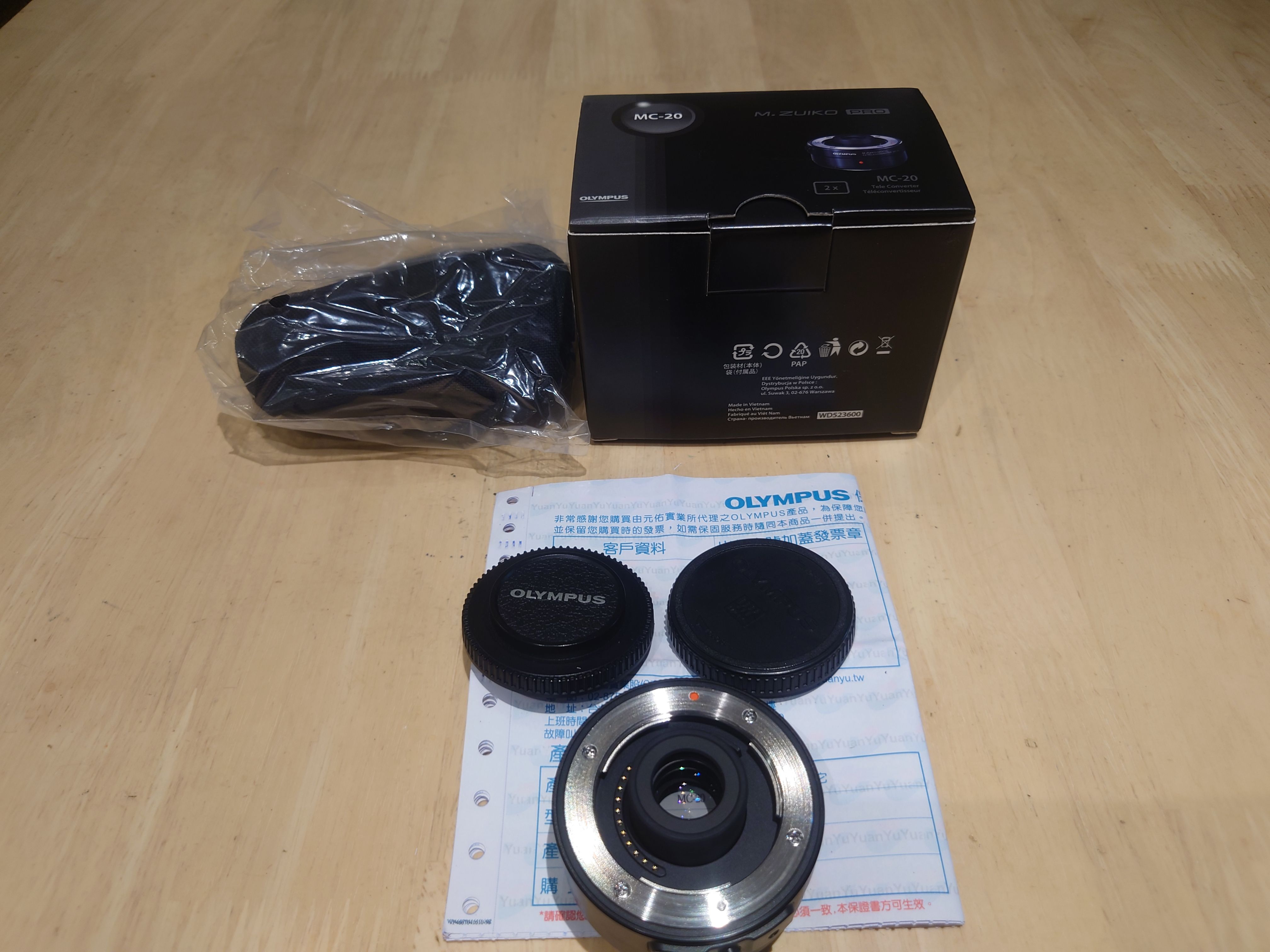 Olympus mc-20 增距鏡 公司貨