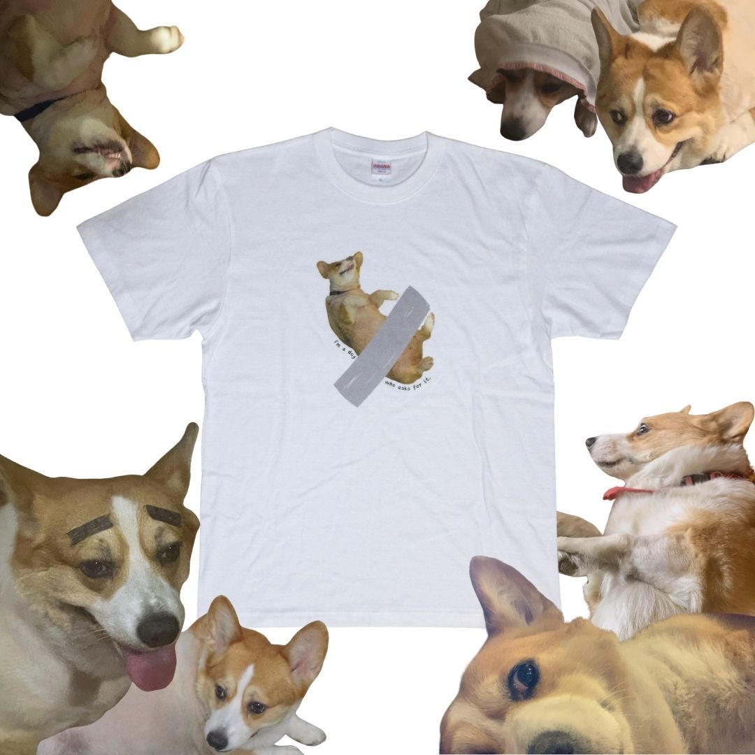 【慕谷】｜I’m a dog who asks for it｜短袖T-shirt｜