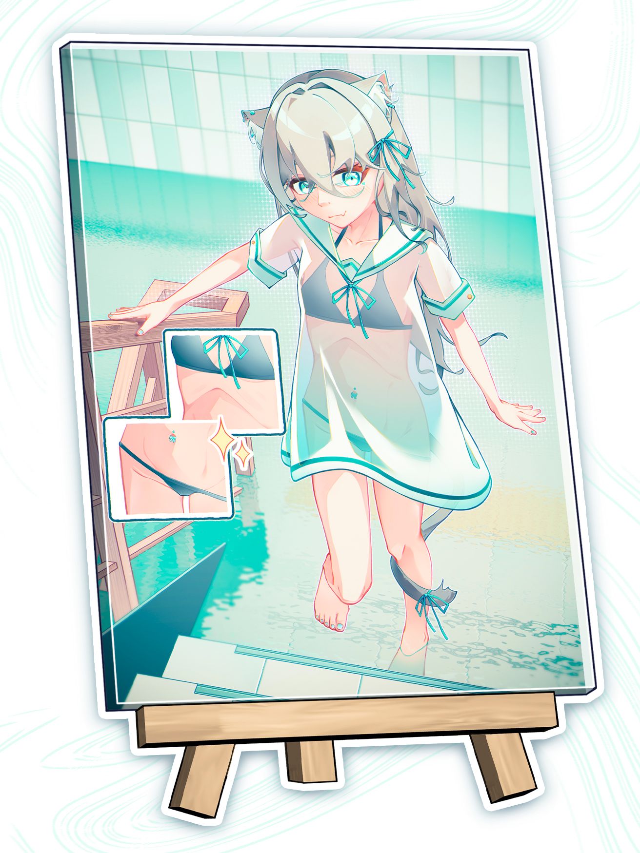 分層壓克力畫版