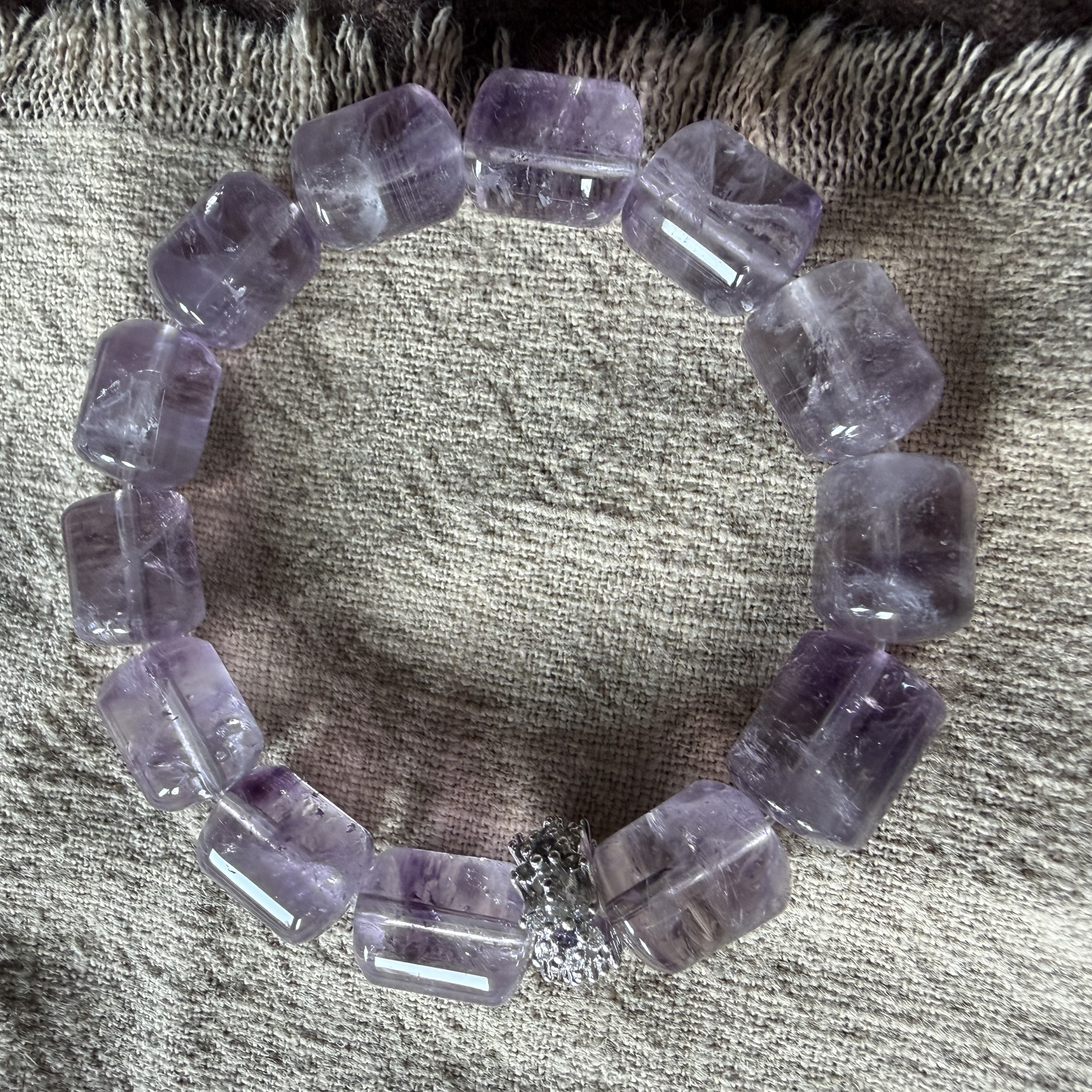 紫水晶桶珠設計款