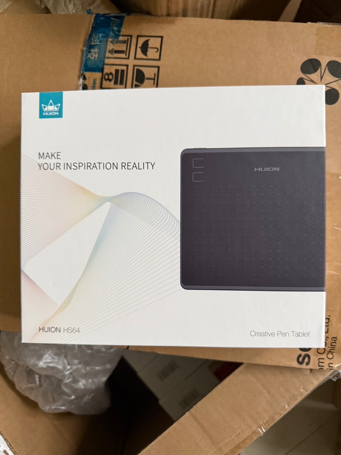 全新huion HS64手寫板