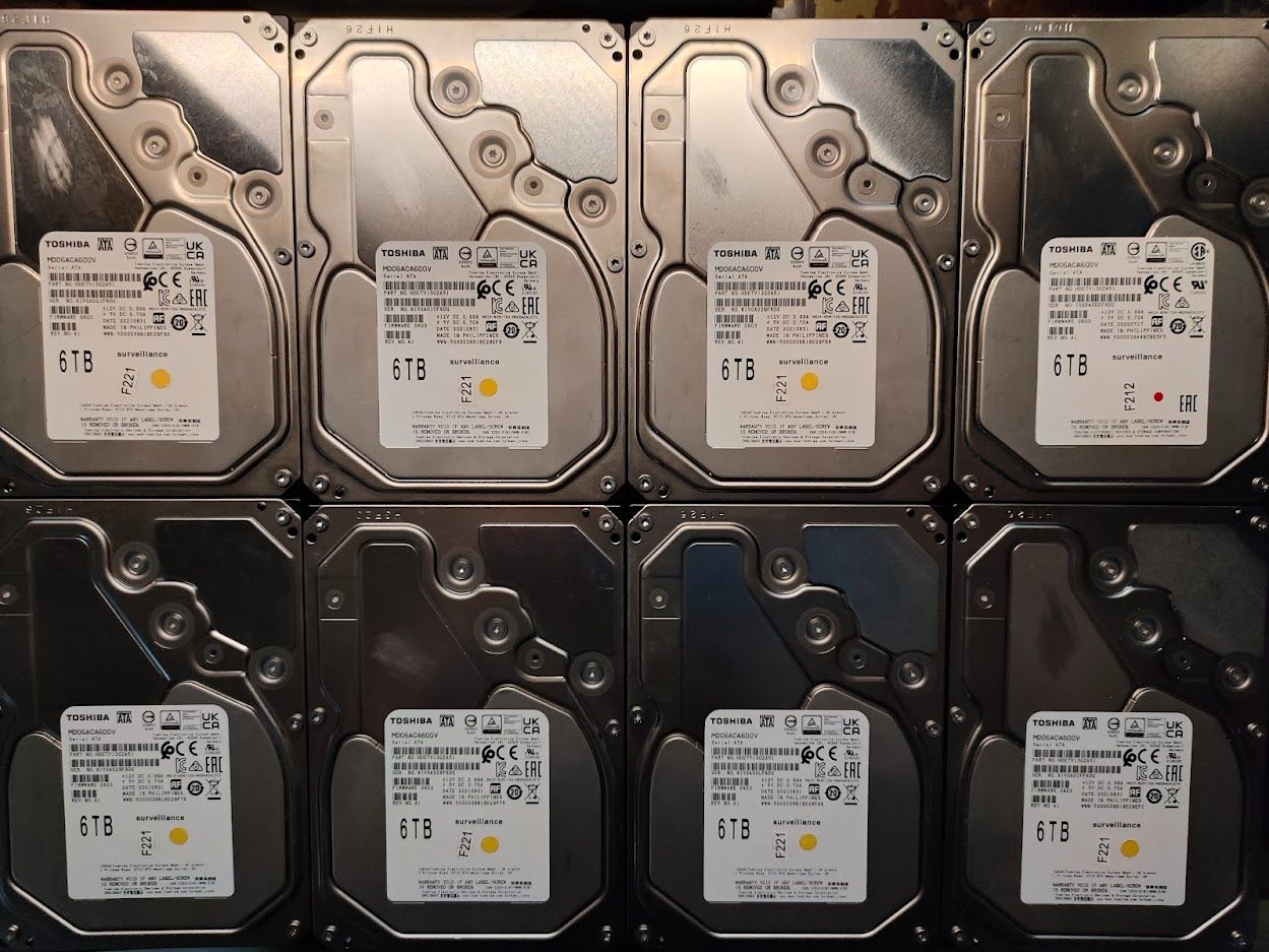 TOSHINA 6TB HDD