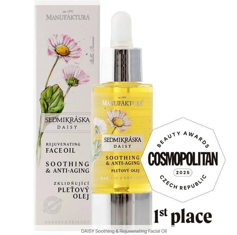 捷克曼菲蘿Manufaktura小雛菊🌼臉部再生臉部活萃修護精華油30ml