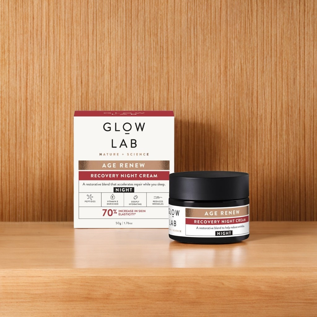 紐西蘭GLOW LAB AGE RENEW 夜間修復晚霜50g