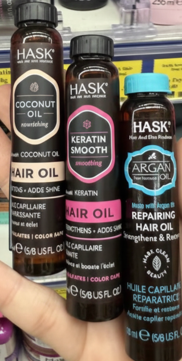 HASK 熱銷髮油系列18ml