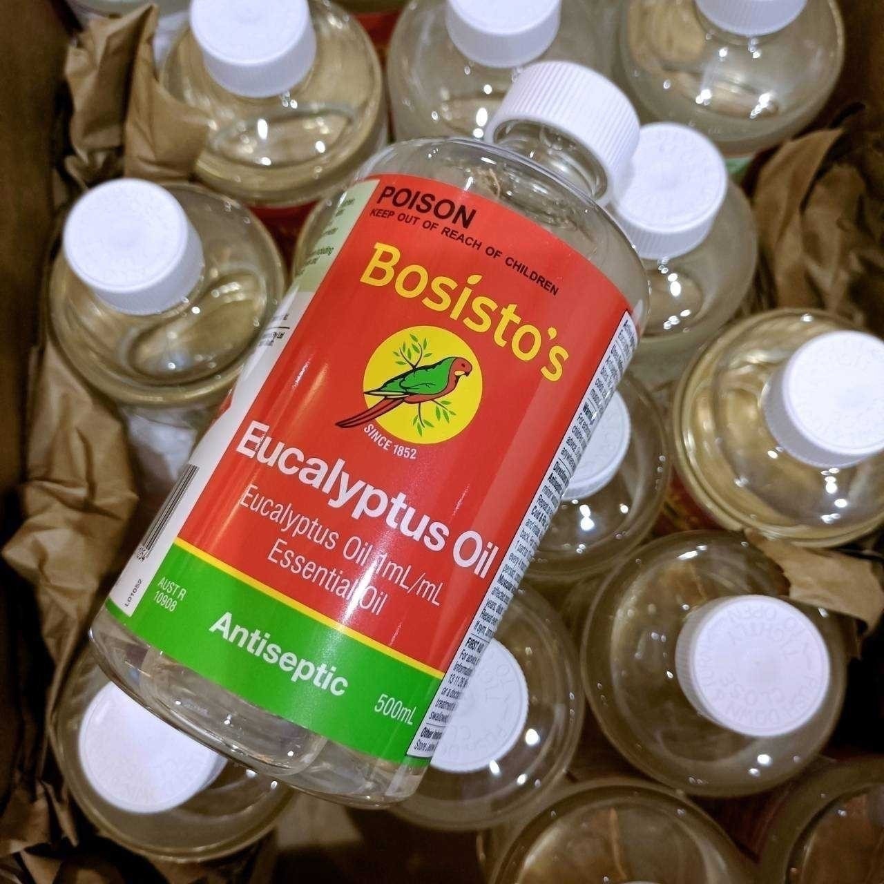 澳洲Bosisto’s百年老品牌100%尤加利精油500ml（純精油）