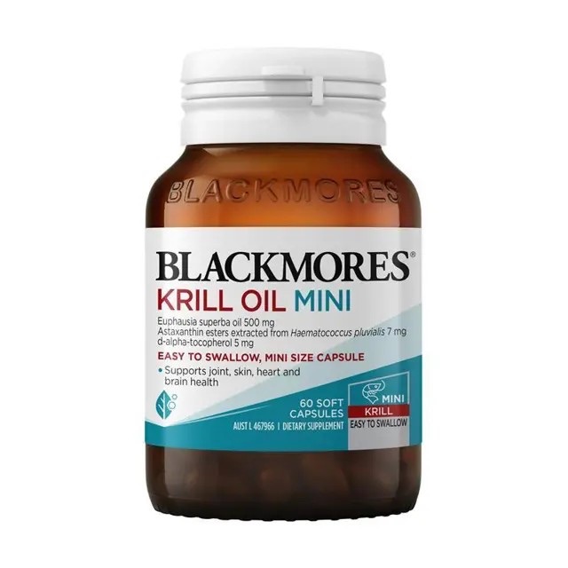 澳洲Blackmores 磷蝦油迷你膠囊 60粒