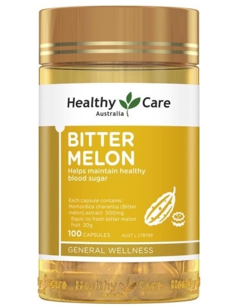 澳洲Healthy care苦瓜精華膠囊100粒