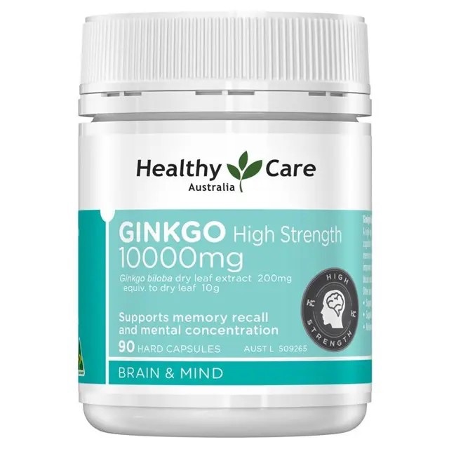 澳洲Healthy Care 高濃度銀杏 10000mg 90 顆