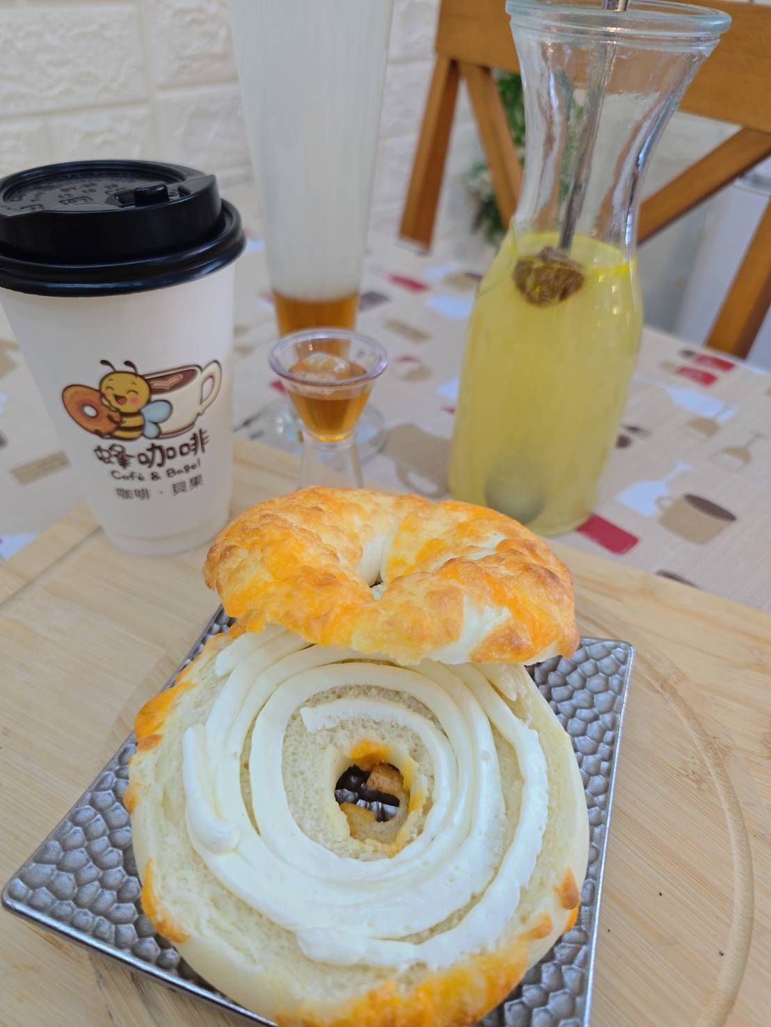 脆皮重乳酪貝果