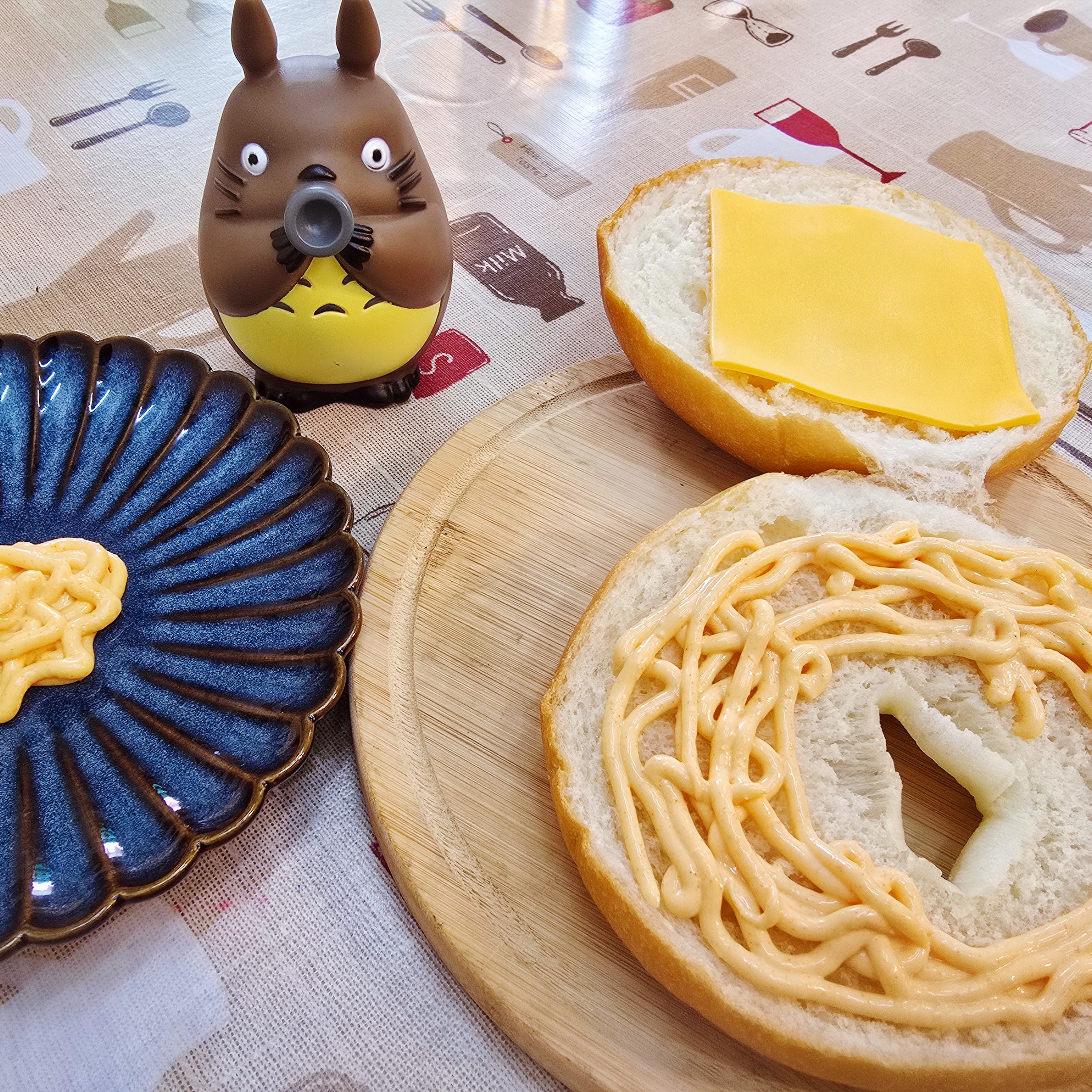 明太子起司貝果（微辣）