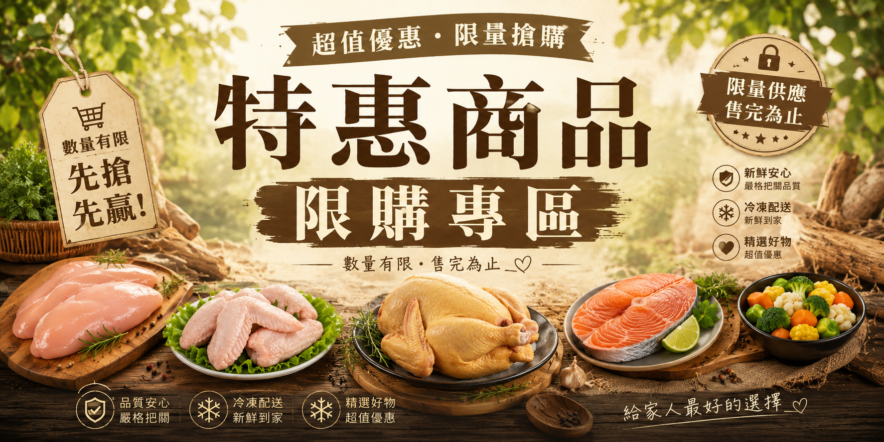 優惠促銷商品 限購專區