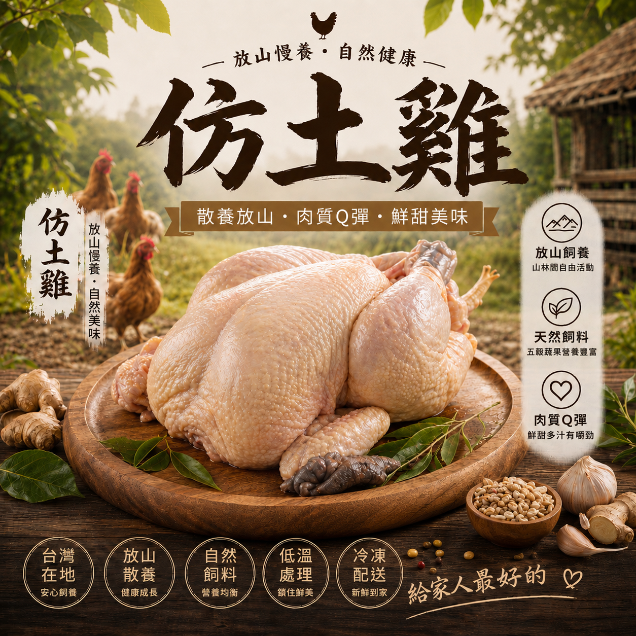 國產仿土雞