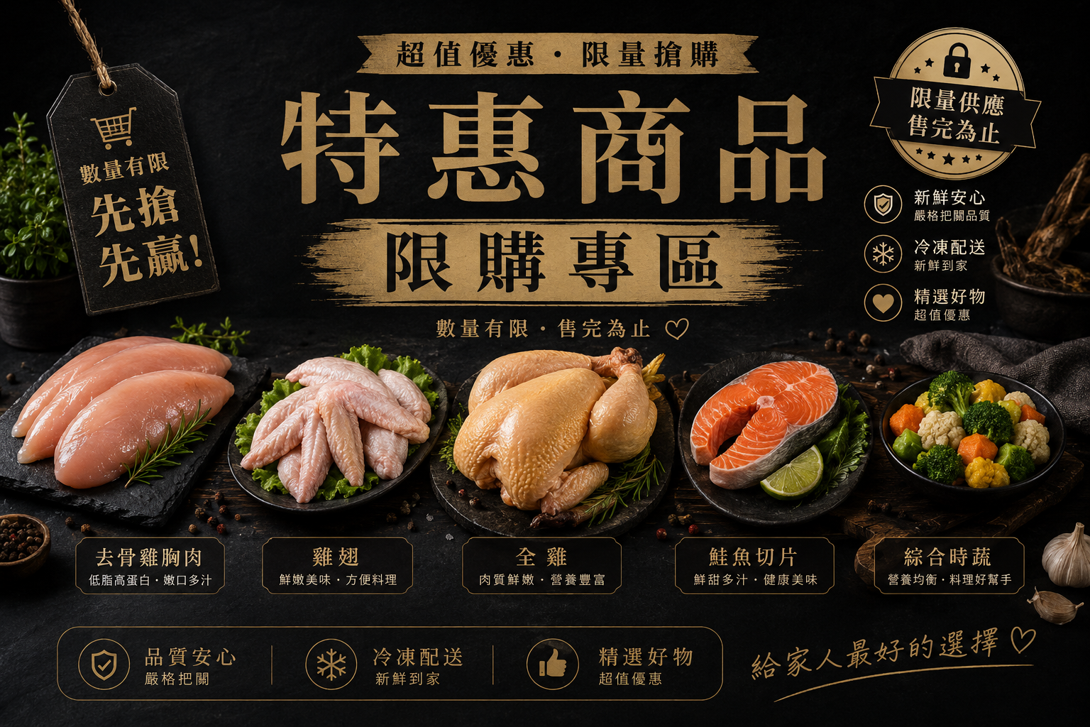優惠促銷商品 限購專區