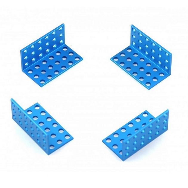 61508 Bracket 3*6-Blue（4-Pack）