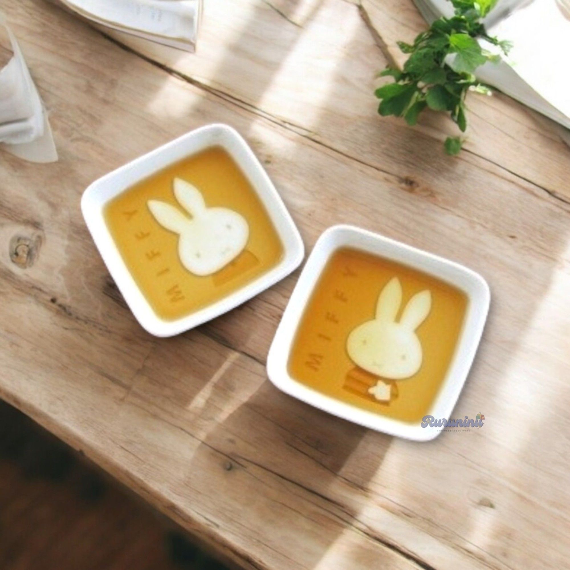 （現貨） Miffy 造型醬油碟/醬料碟 ，日本直送 - Kanesho 金正陶器