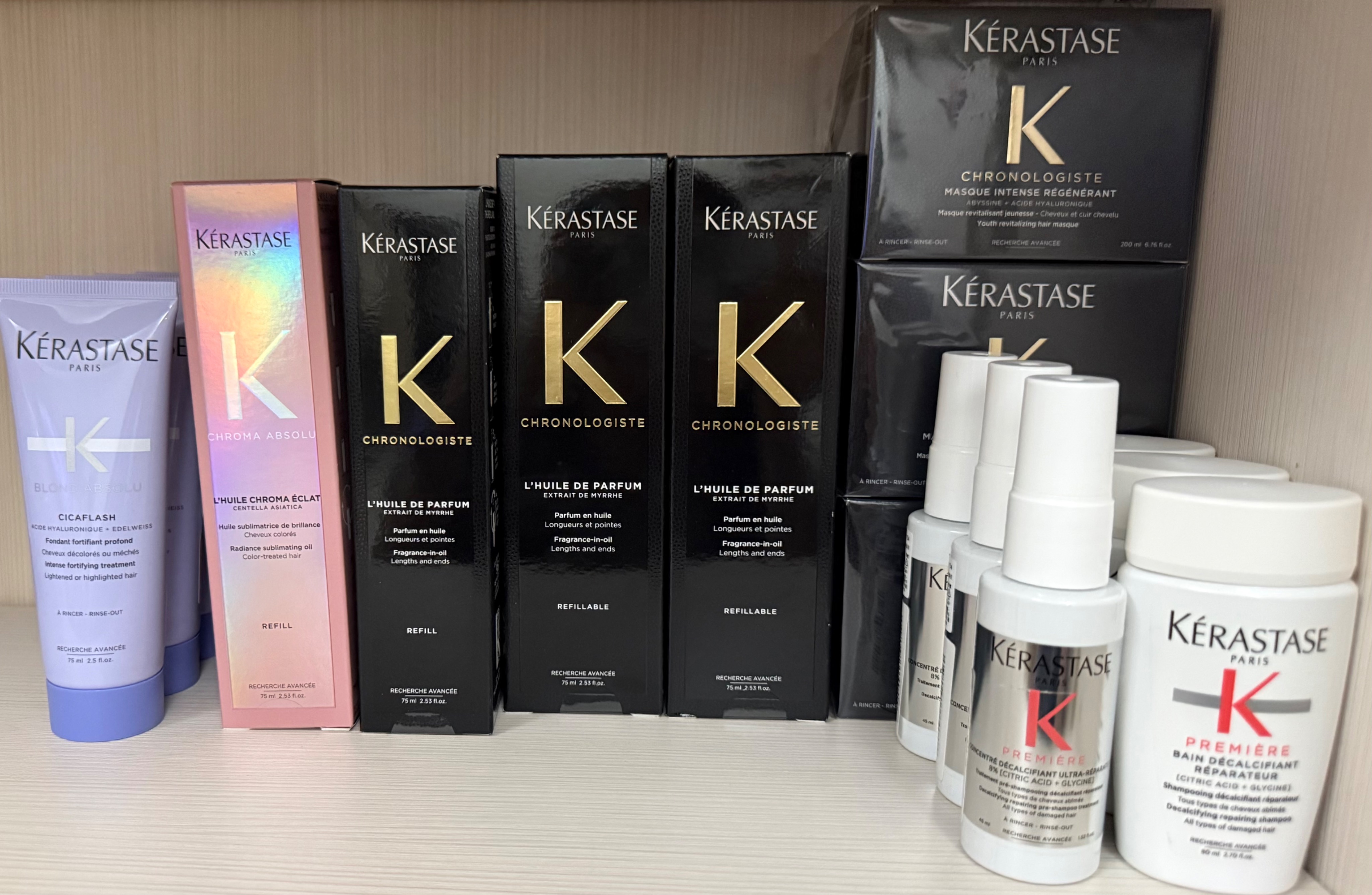 巴黎卡詩系列產品