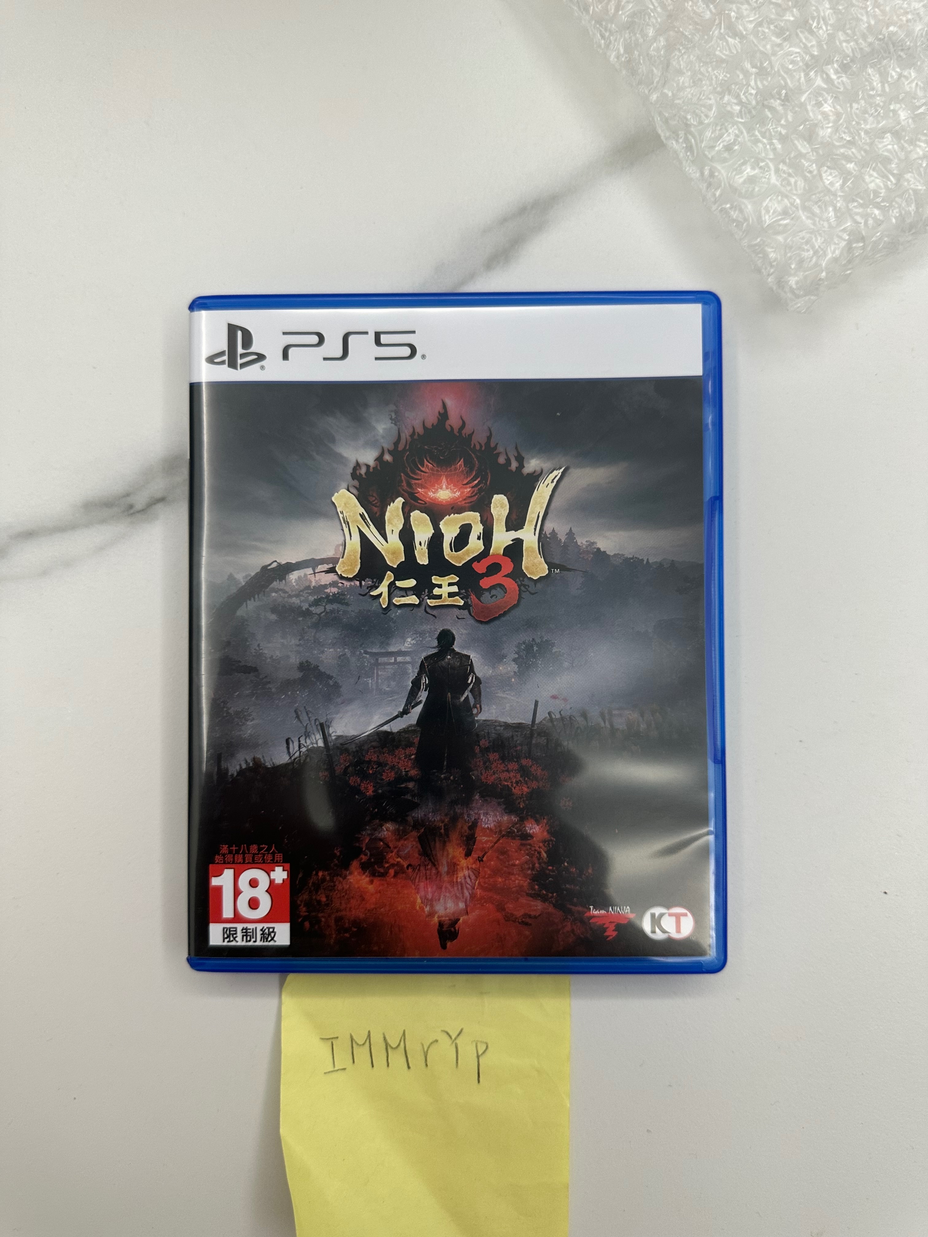 PS5 仁王3 無特典