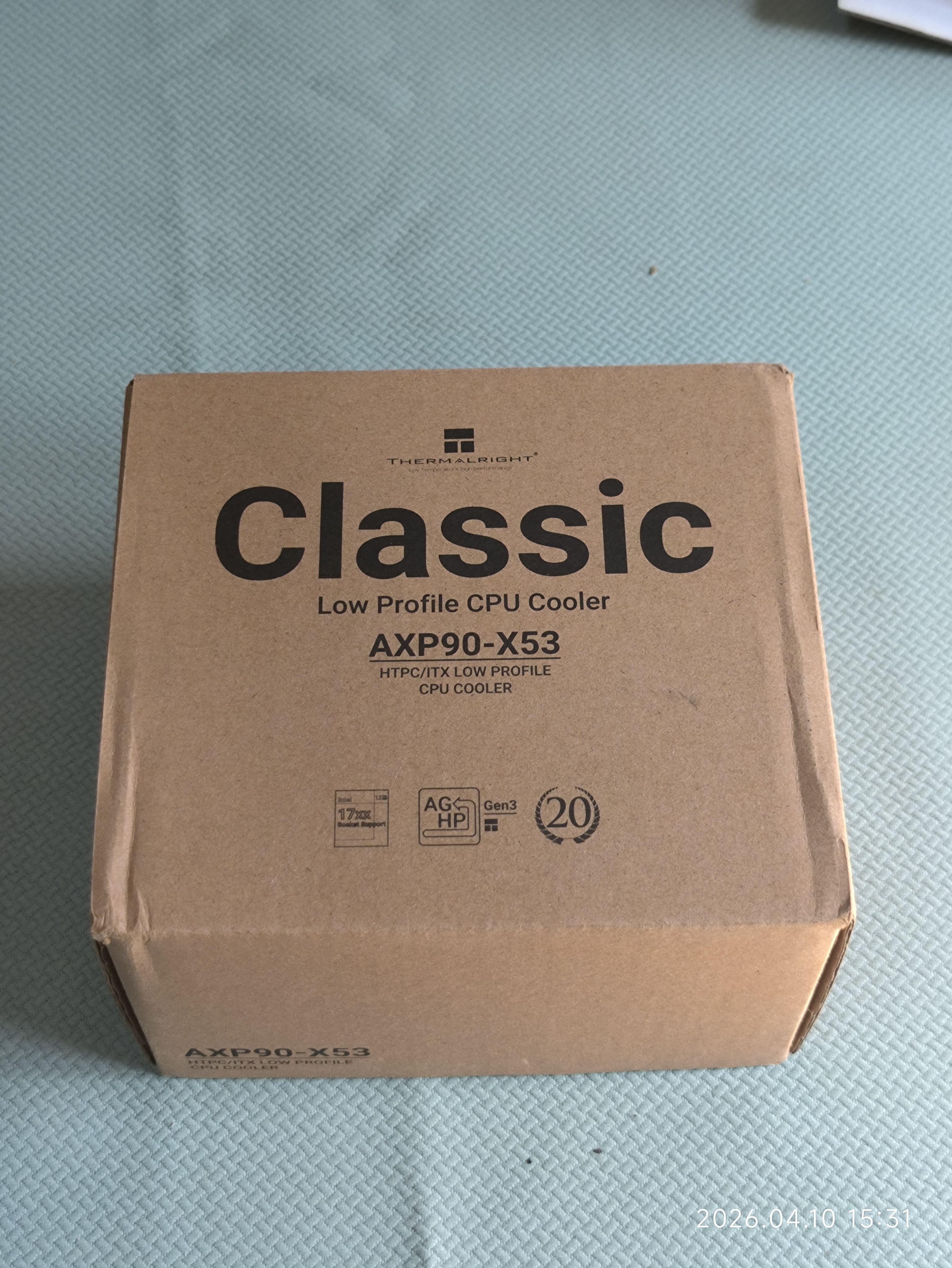 利民 AX90 X53 CPU散熱器