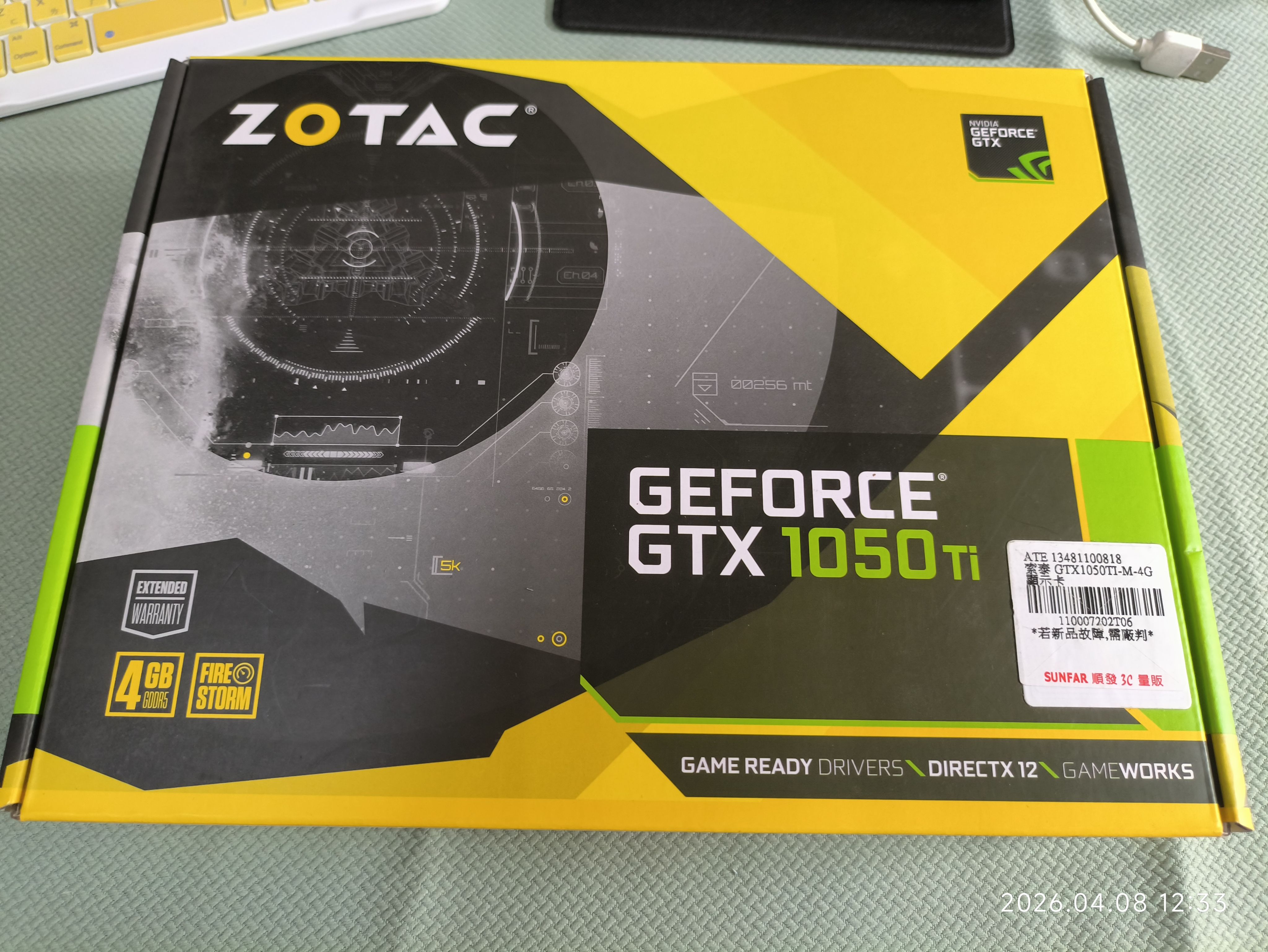ZOTAC 1050TI