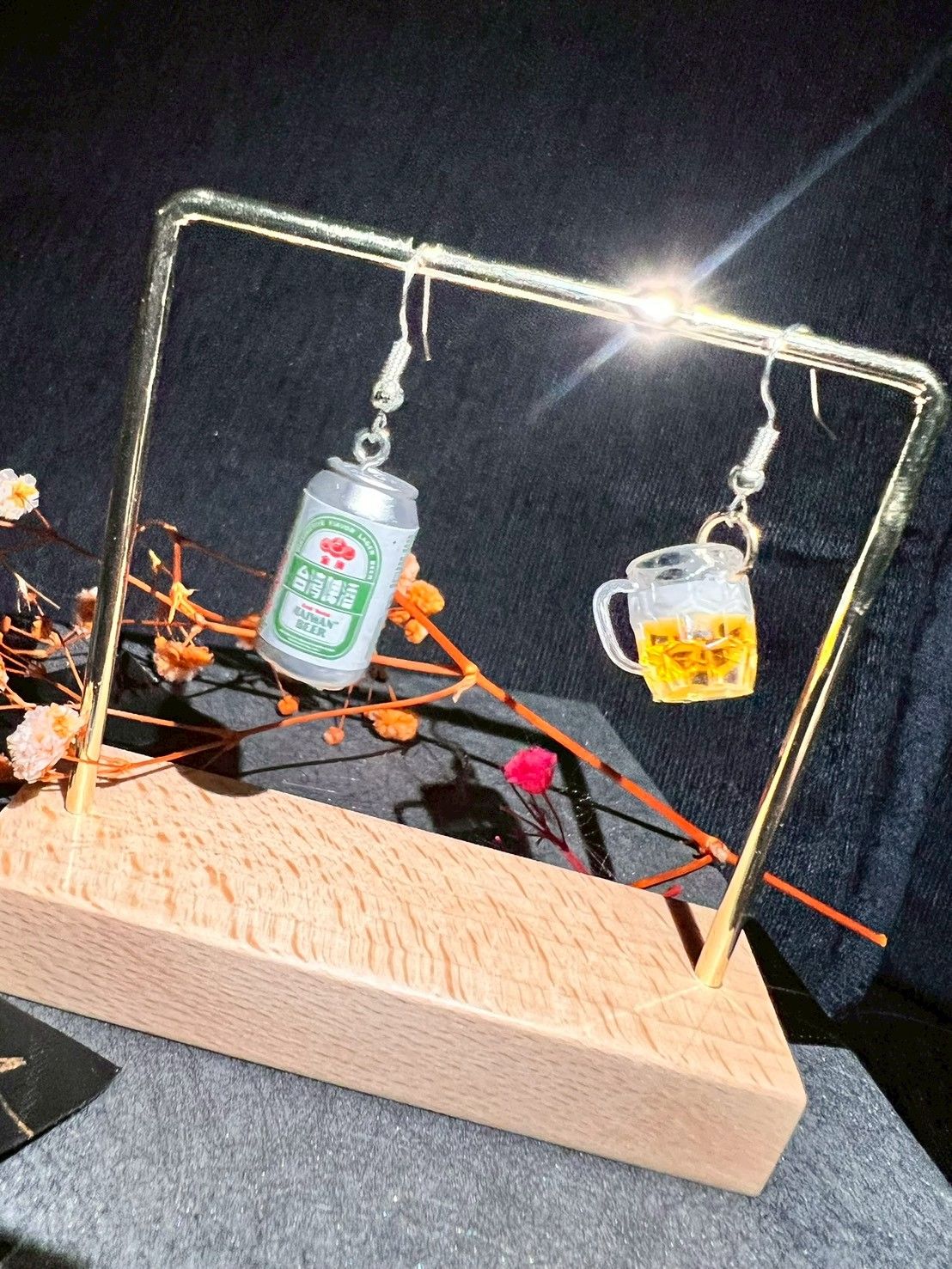 🍺來一杯｜微醺啤酒耳環
