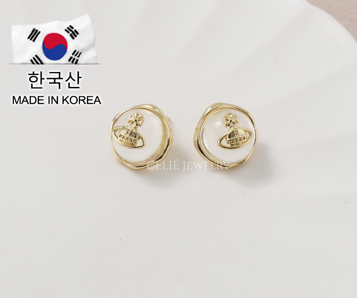 正韓🇰🇷MIMILINE琉璃星球耳環 抗敏925銀針