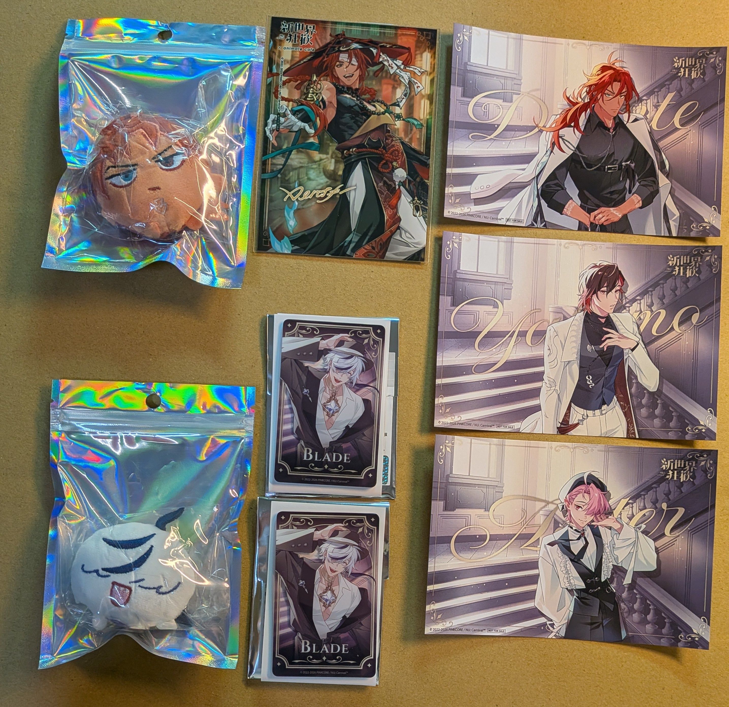 毛絨徽章、透卡、滿額