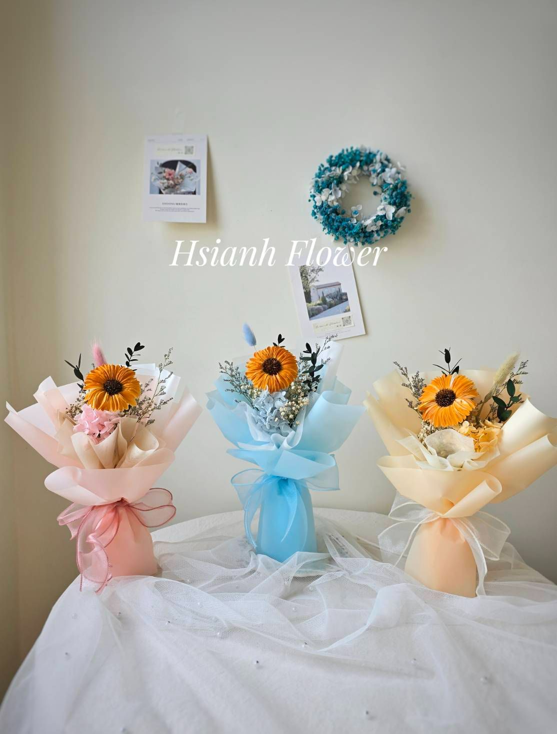 🌼 向日小花束