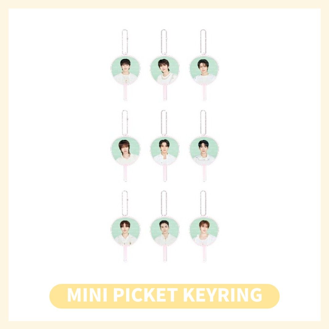 MINI PICKET KEYRING