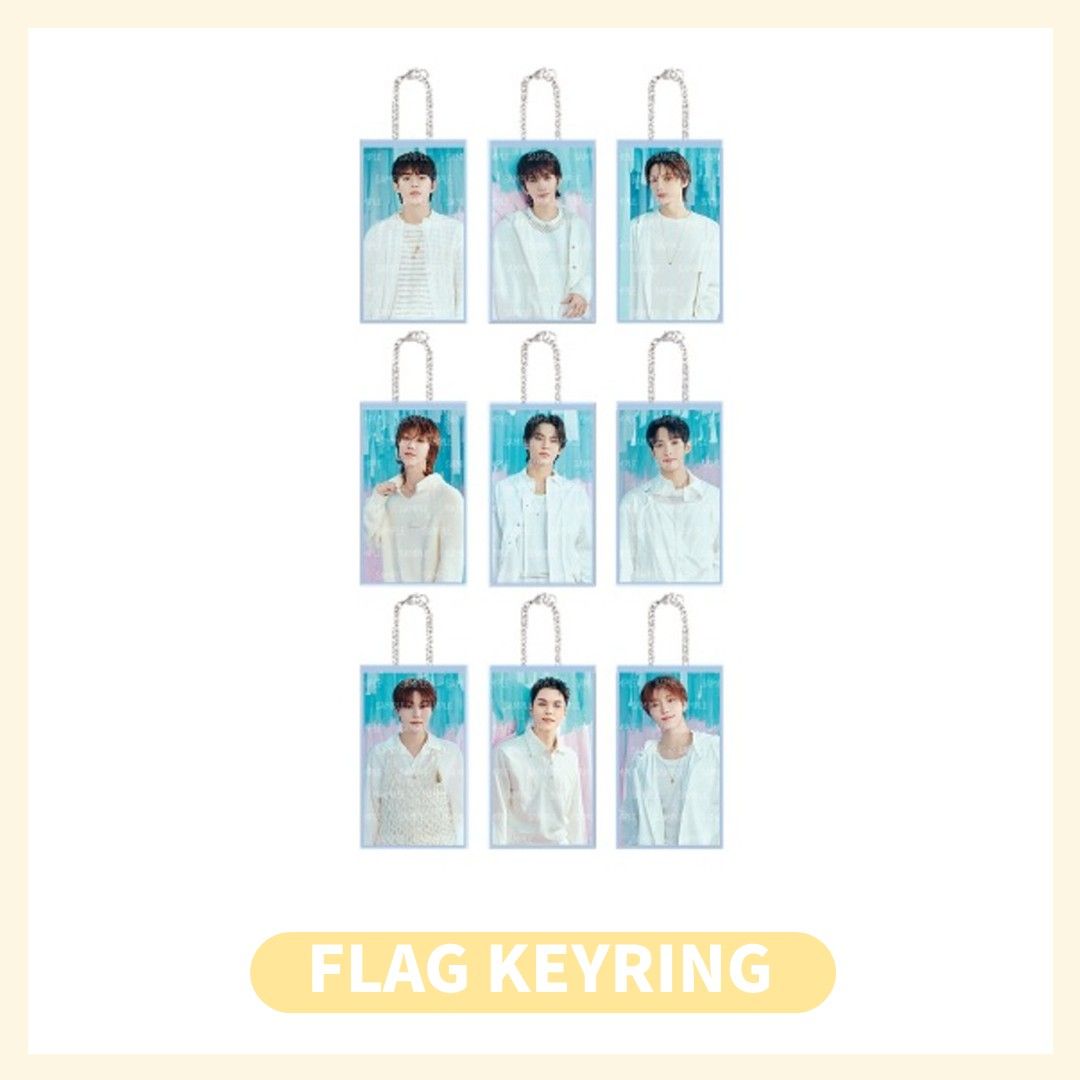FLAG KEYRING