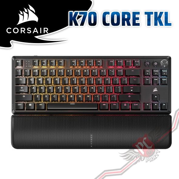 PCPARTY  CORSAIR 海盜船 K70 CORE TKL 無線電競鍵盤