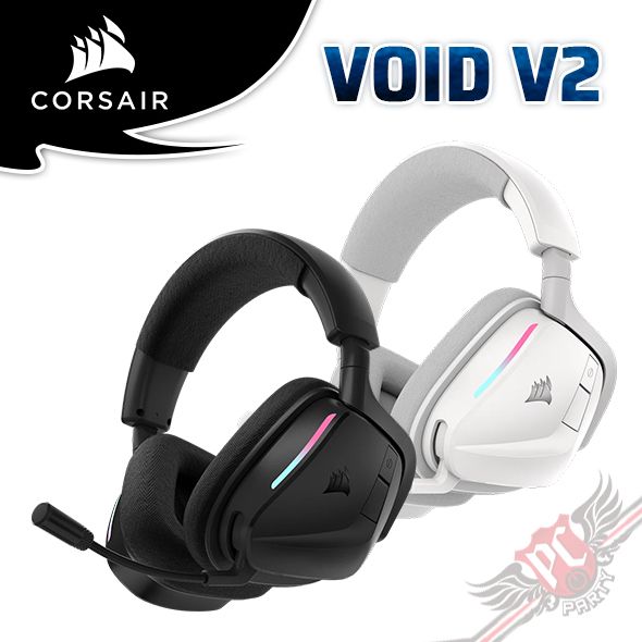 PCPARTY 海盜船 CORSAIR VOID V2 天行者 Wireless 無線 電競 耳機麥克風