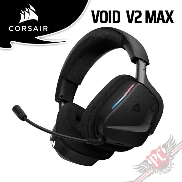 PCPARTY 海盜船 CORSAIR VOID V2 MAX 天行者 Wireless 無線 電競 耳機麥克風