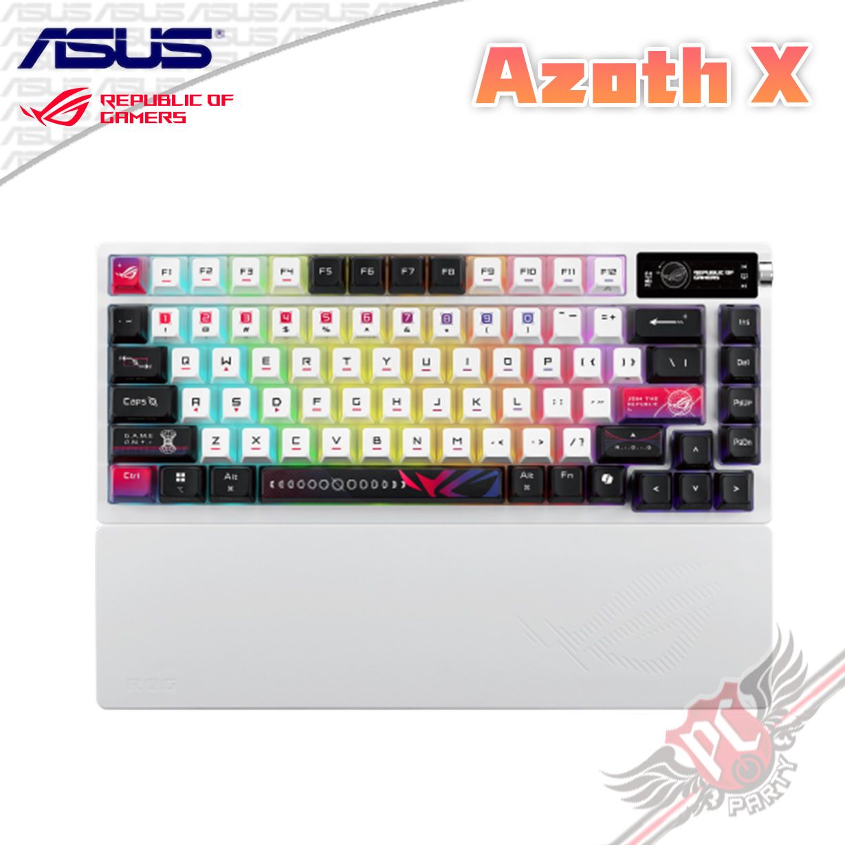 PCPARTY 華碩 ASUS ROG Azoth X 75% 客製化電競鍵盤