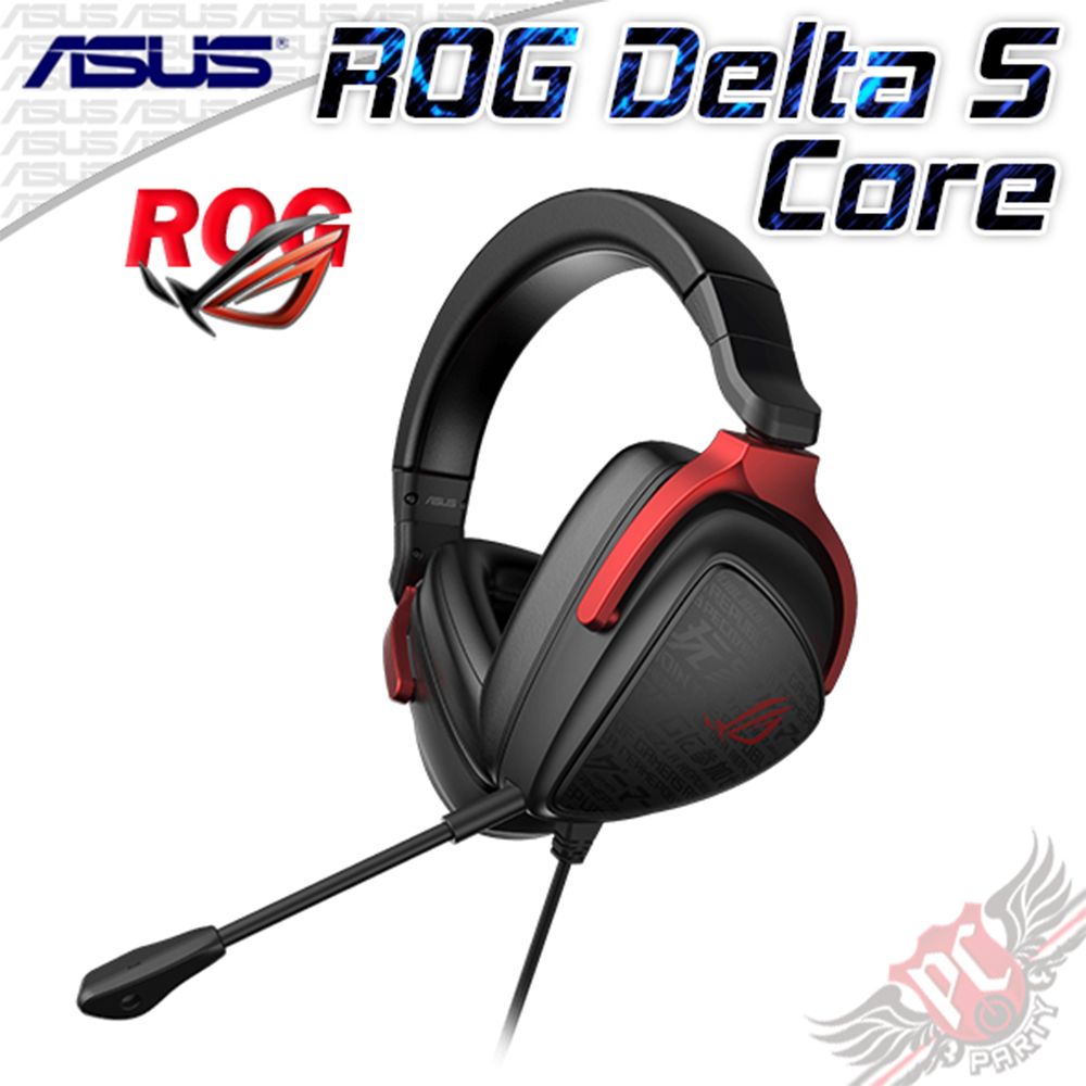 PCPARTY 華碩 ASUS ROG Delta S Core 有線電競耳機麥克風
