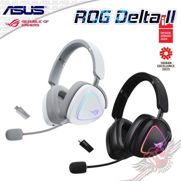 PCPARTY 華碩 ASUS ROG Delta II 無線三模電競耳機