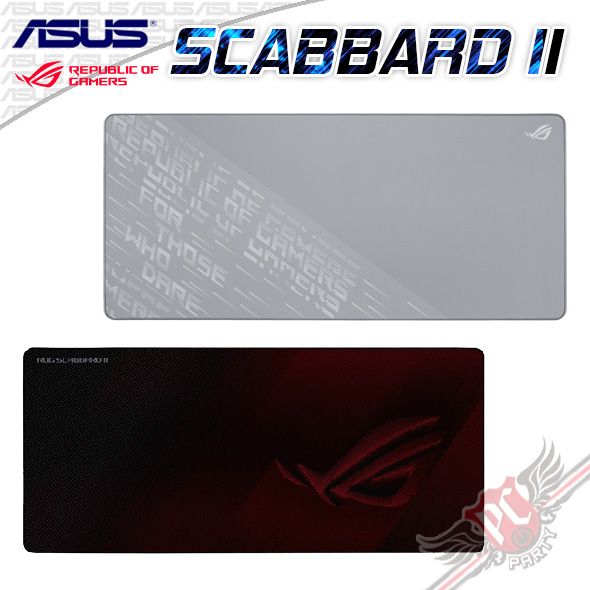 PCPARTY 華碩 ASUS SCABBARD II 桌面墊