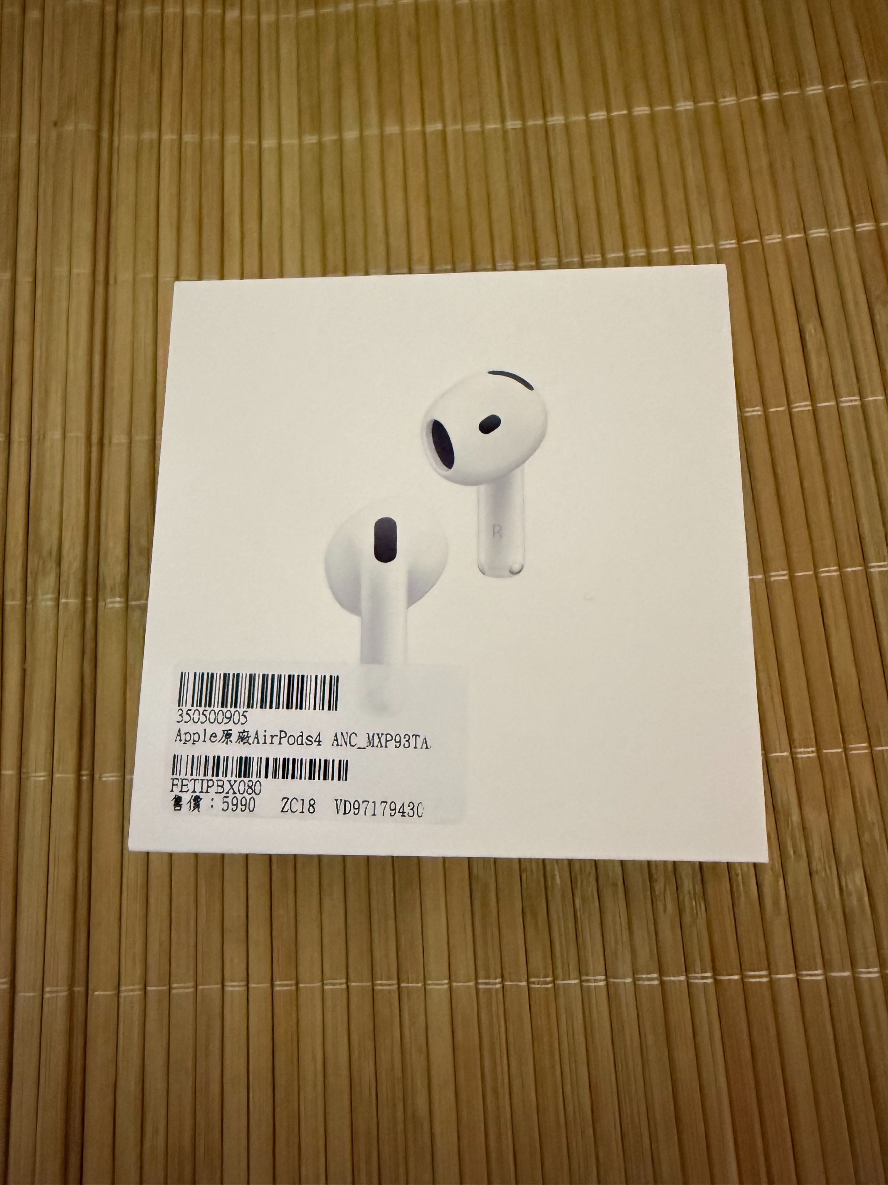 Apple AirPods 4 主動式降噪款 全新原廠公司貨