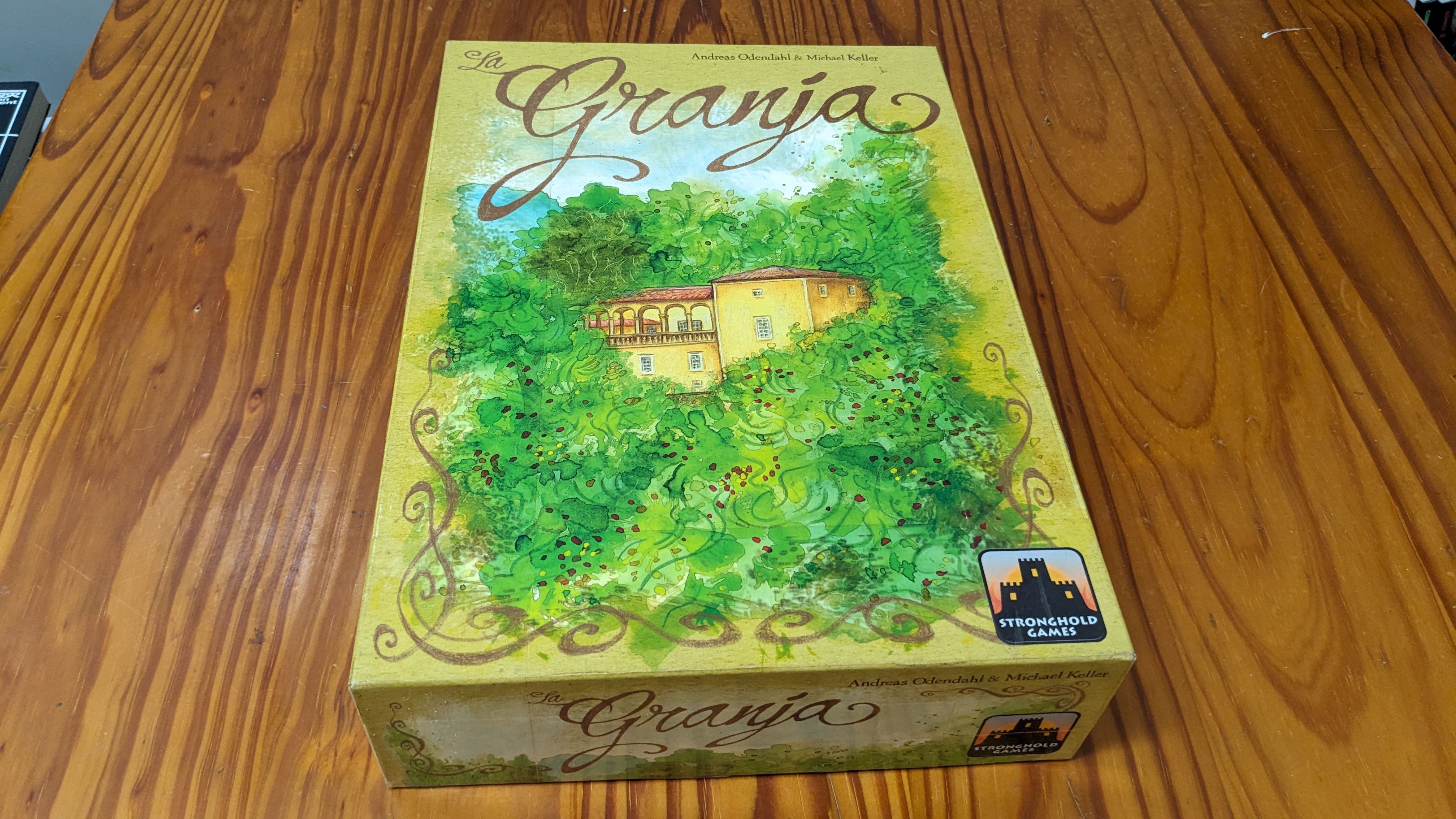 La granja 拉格蘭哈大莊園 英文版 附中文規則，卡片中文化
