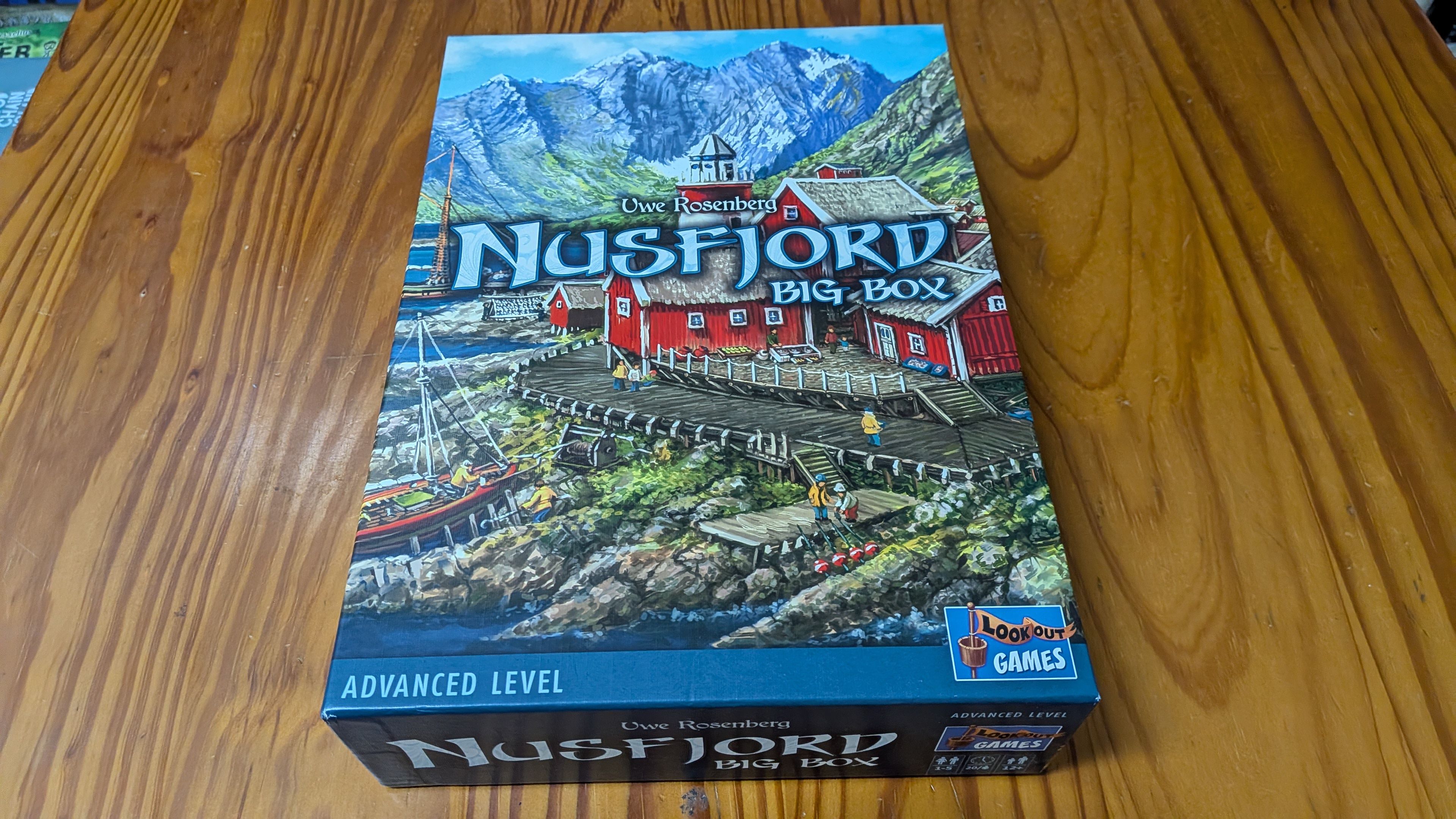 Nusfjord Big Box 努斯峽灣 大盒版 英文版