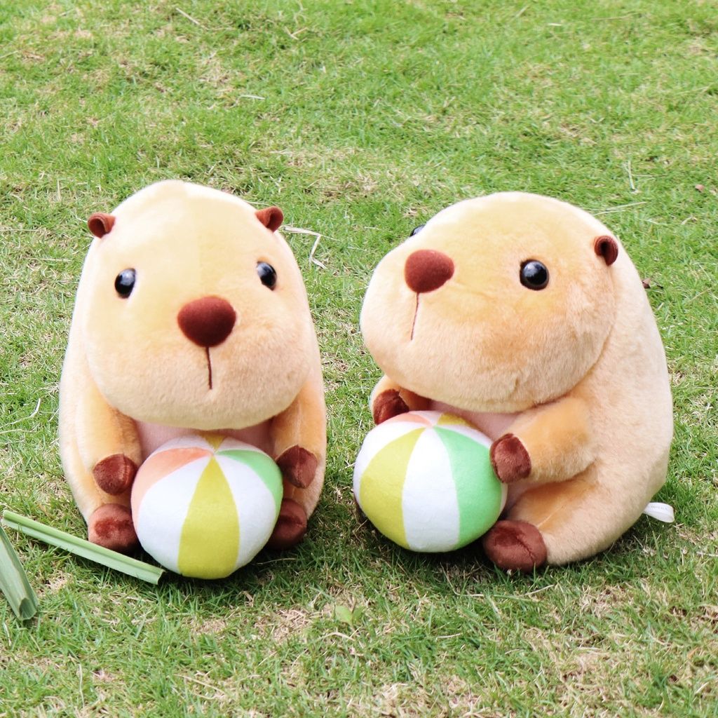 豚貨首選・斑比山丘 │ 水豚娃娃〔卡比巴拉玩偶/capybara/水豚君/水豚娃娃/水豚/娃娃/填充玩具/布偶〕