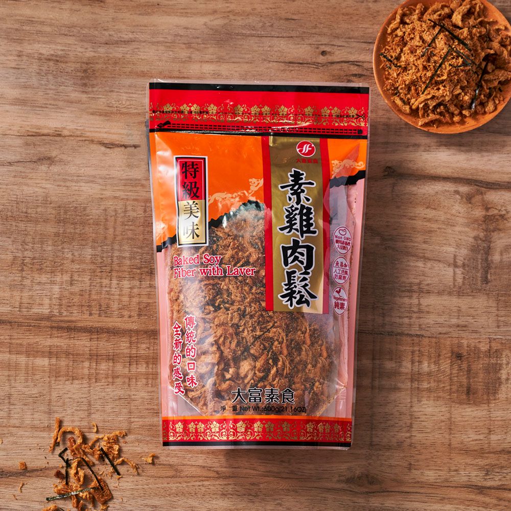 大富素食-素雞肉鬆