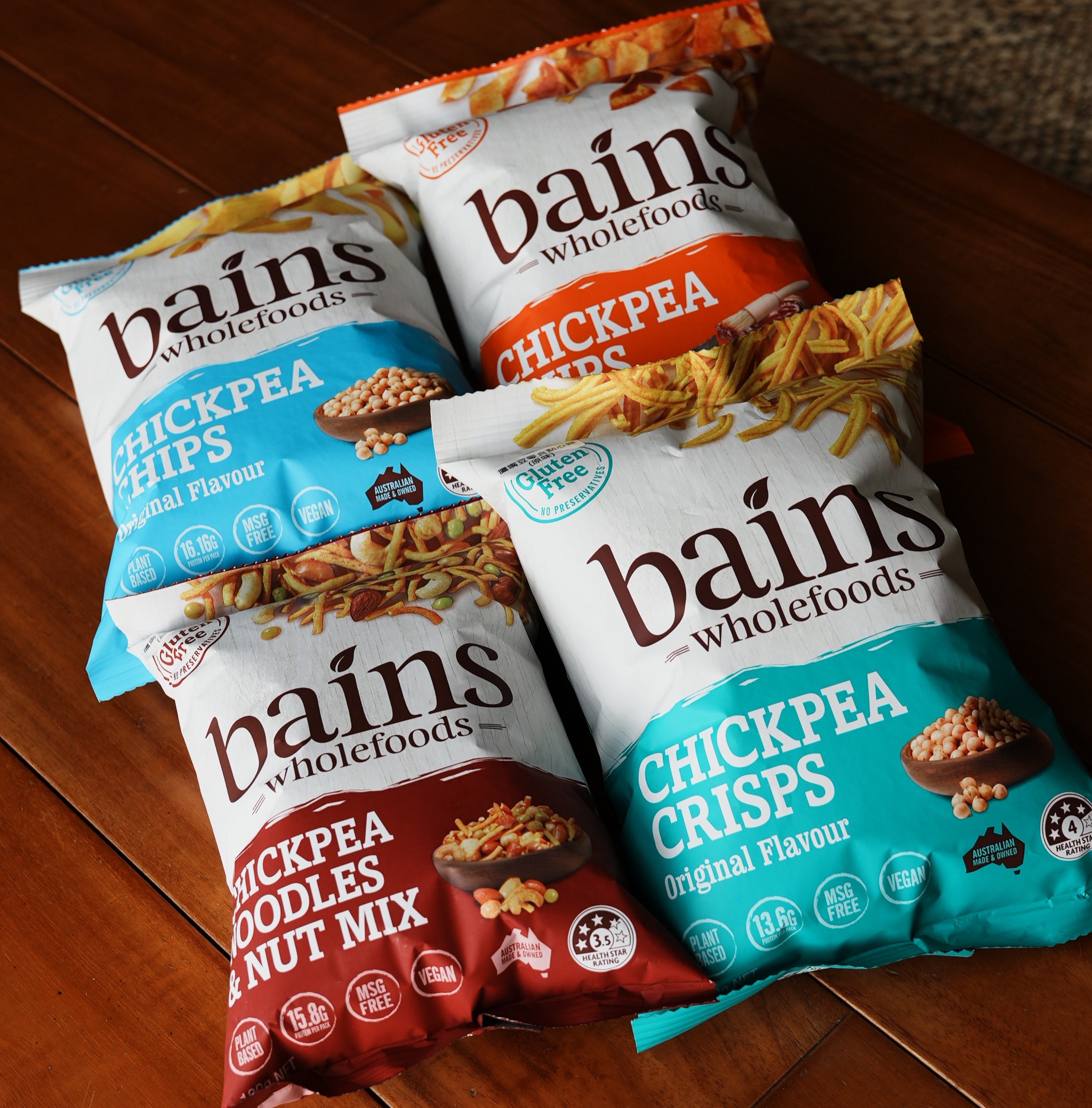 【Bains Wholefoods】鷹嘴豆零食脆片