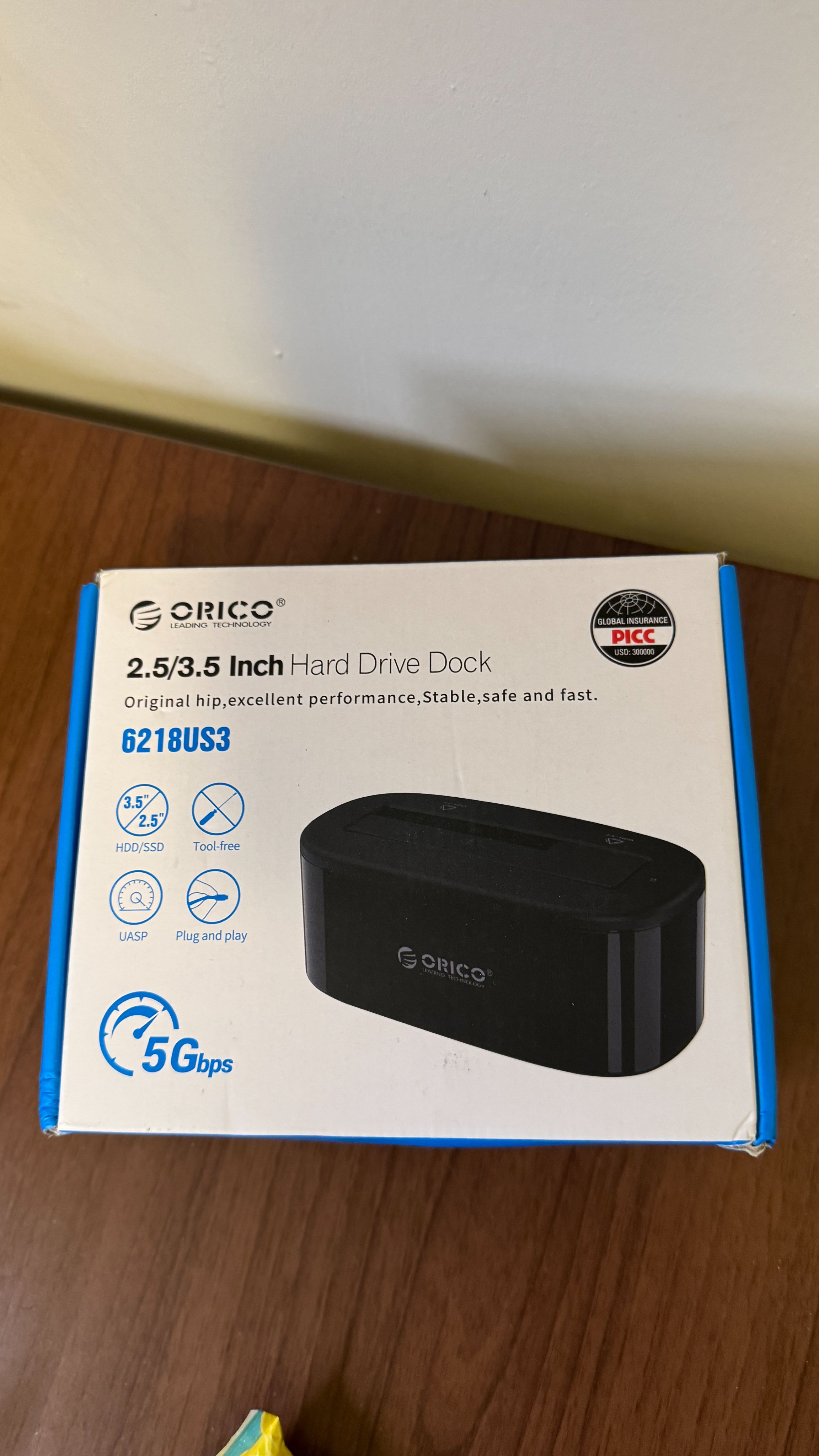 orico 硬碟外接盒6 6218us3