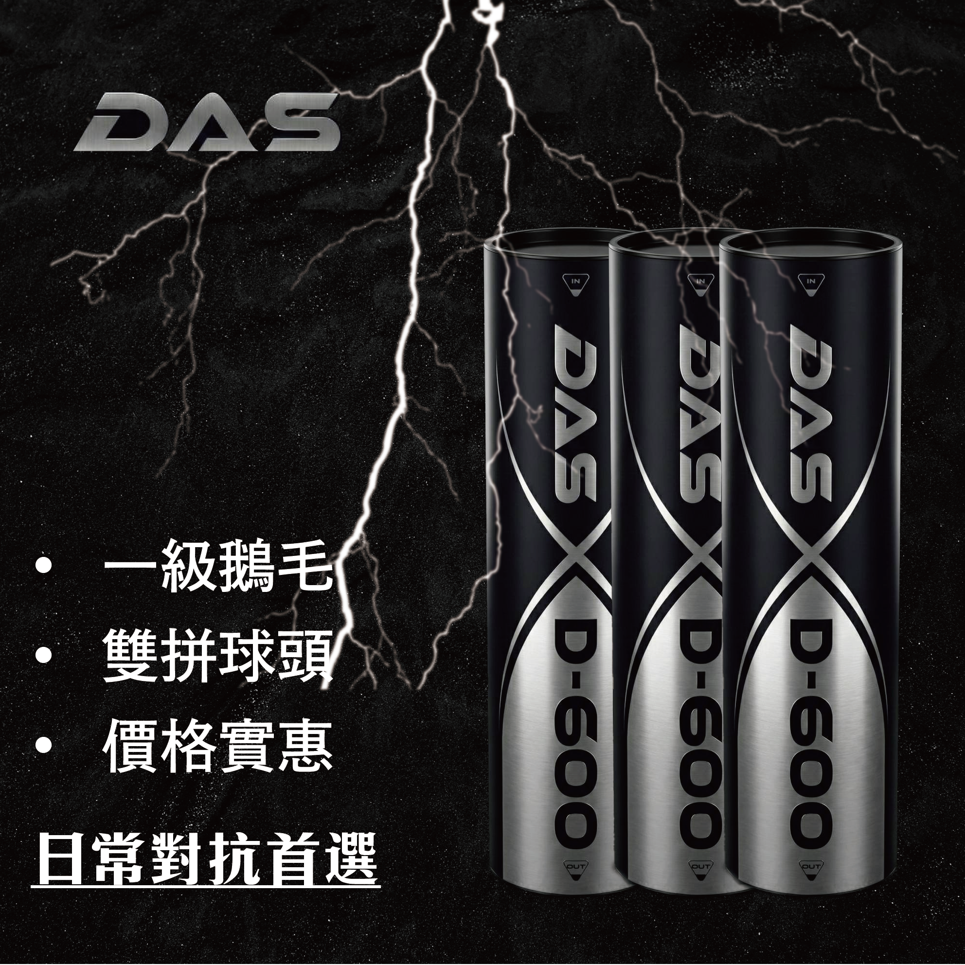 DAS 羽毛球/大師羽球