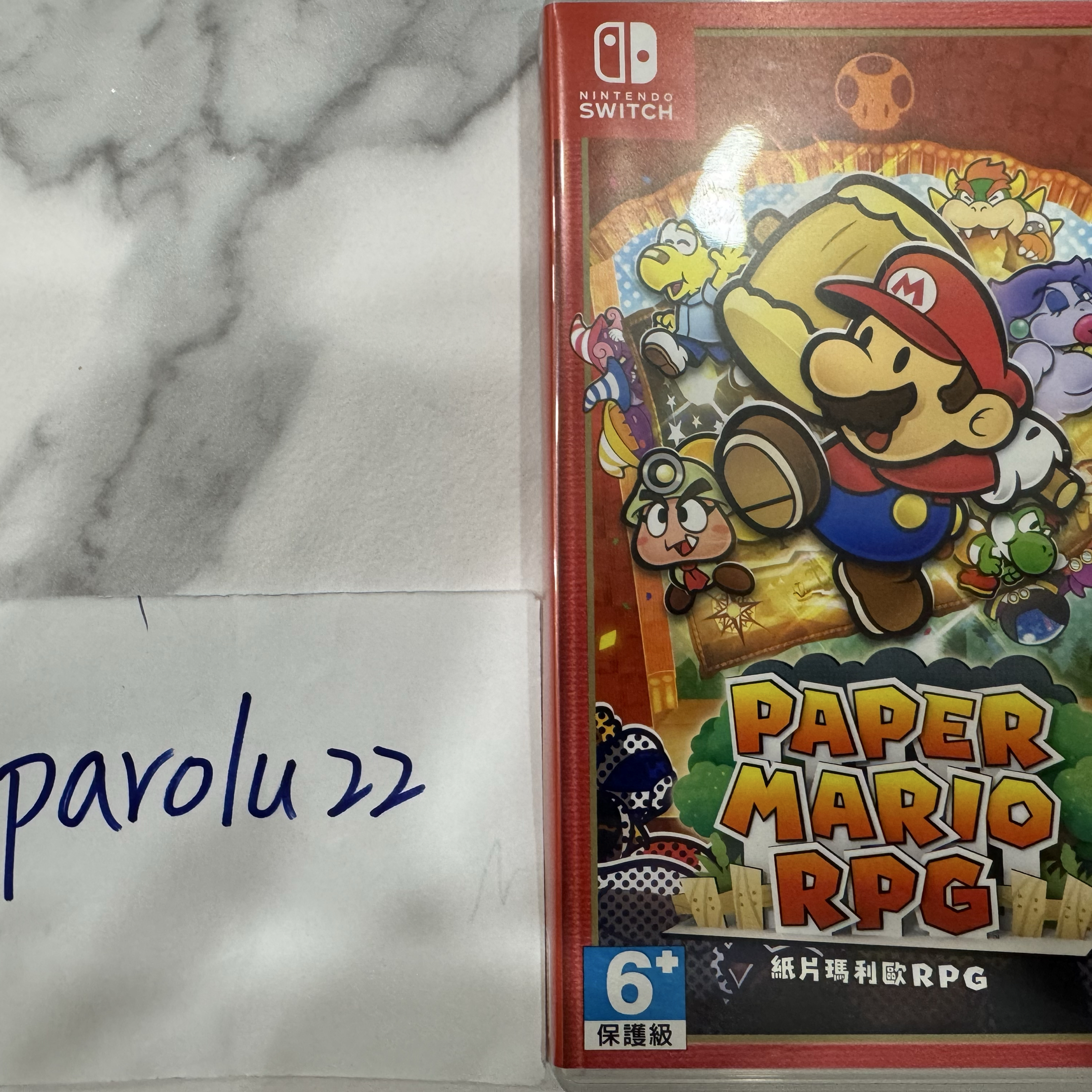 NS 紙片瑪莉歐RPG