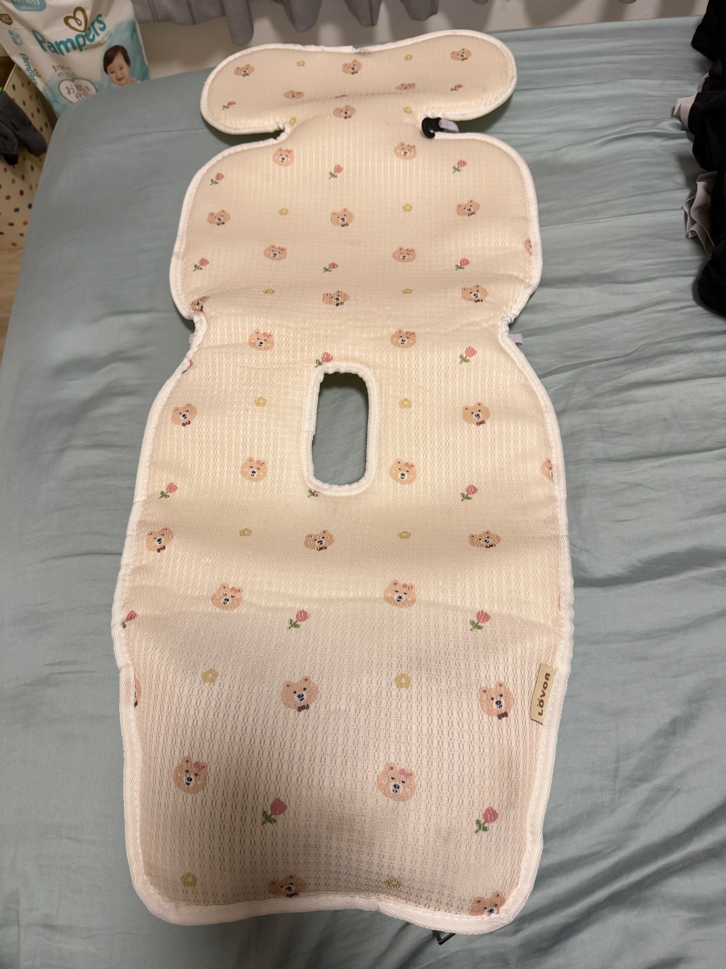 【二手】LOVON 嬰兒推車風扇舒適涼墊